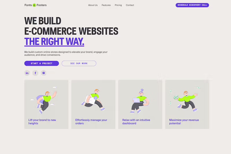 Cover image for Fonts & Footers