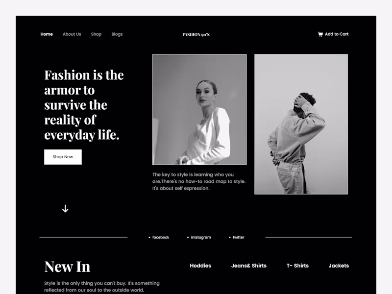 Cover image for Fashion Ecommerce Website