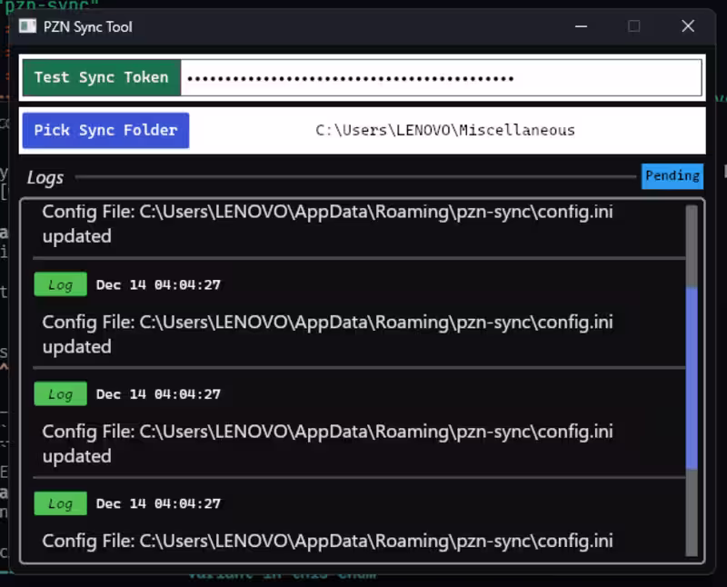 Cover image for pzn-sync: Lightweight Desktop App Development