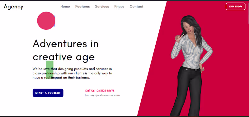 Cover image for Customized Landing Page React