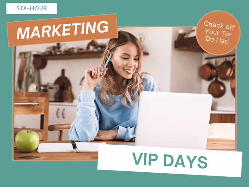 Cover image for VIP Day: Work With a Marketing Strategist For a Day