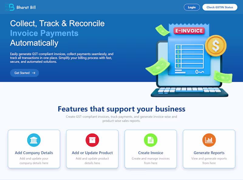 Cover image for Billing & Invoice Management System
