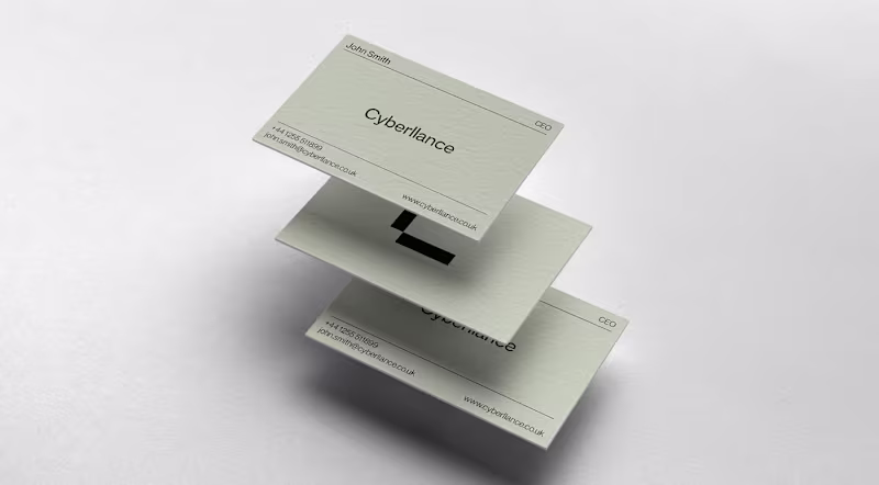 Cover image for Cyberllance - Brand & Visual Identity