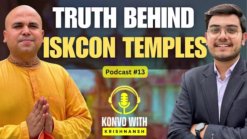 Cover image for Reality of Temple Constructions | Ft. Abhiram Govind Das Prabhu…
