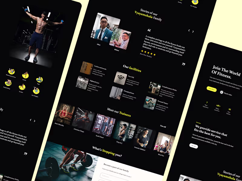 Cover image for Clean & Responsive Website Design