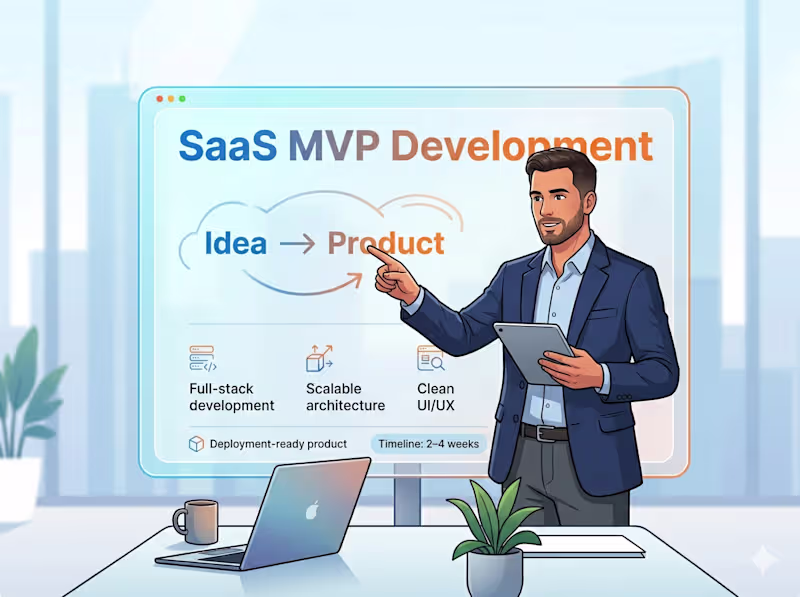 Cover image for Build Your SaaS MVP (Idea → Live Product)