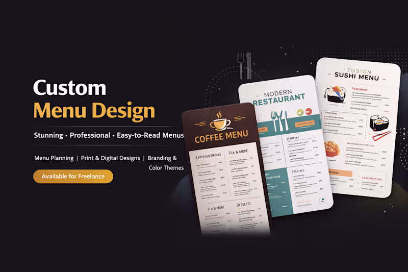 Cover image for Menu Design