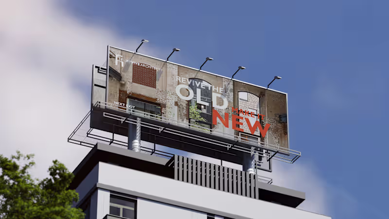 Cover image for Marketing Billboards - Revive Architects