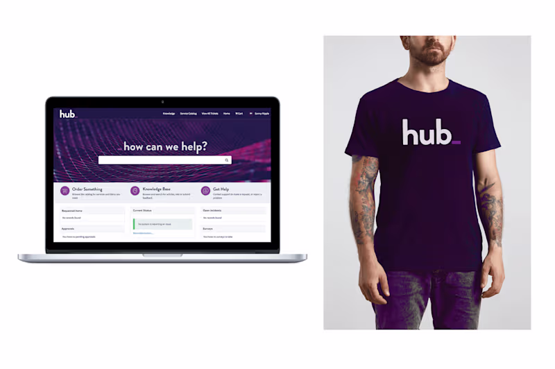Cover image for hub Visual Identity