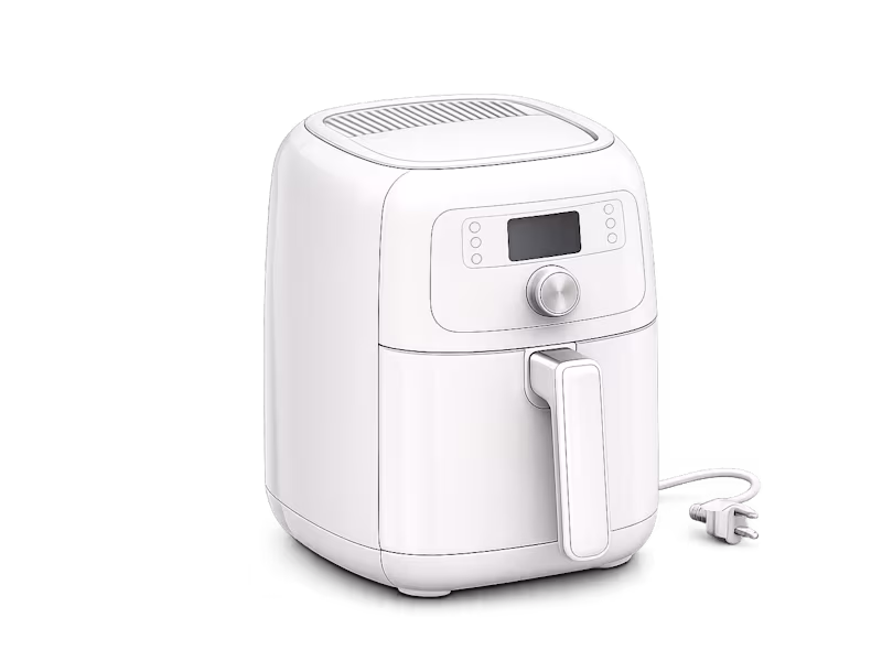 Cover image for Air fryer Solidworks CAD 3D