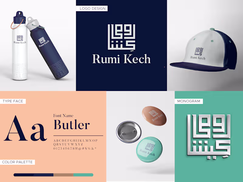 Cover image for Design a modern logo with detailed branding kit