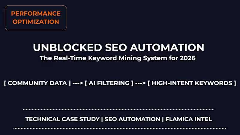 Cover image for SEO Automation Workflow for Live Keyword Mining