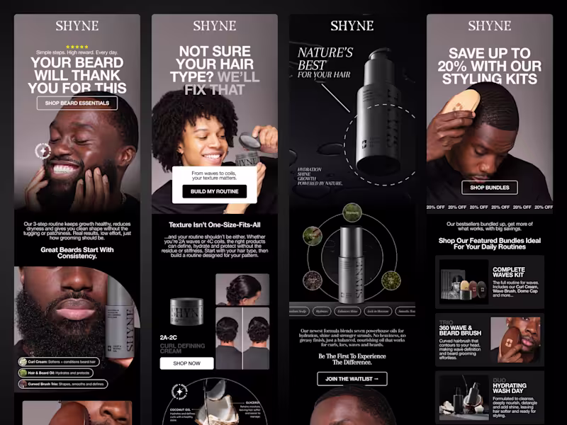 Cover image for SHYNE Email Design