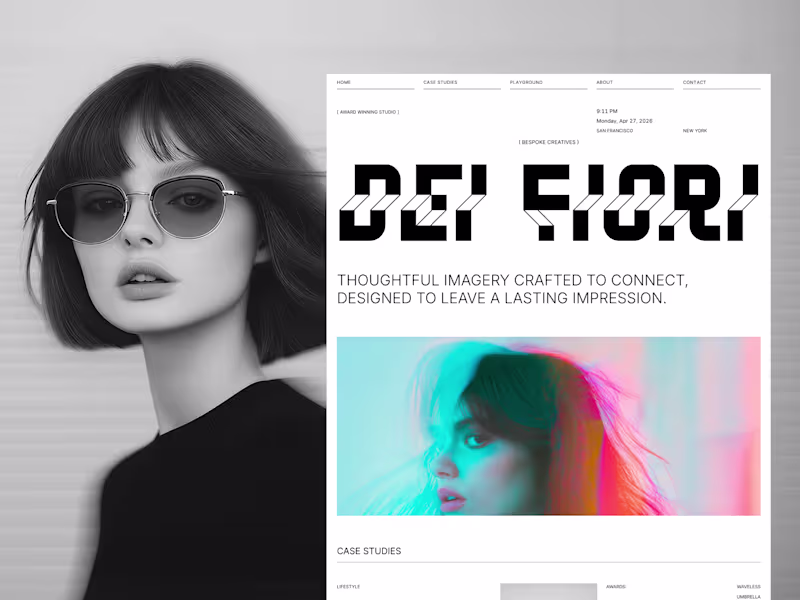 Cover image for Dei Fiori · Creative & Photo Studio Template