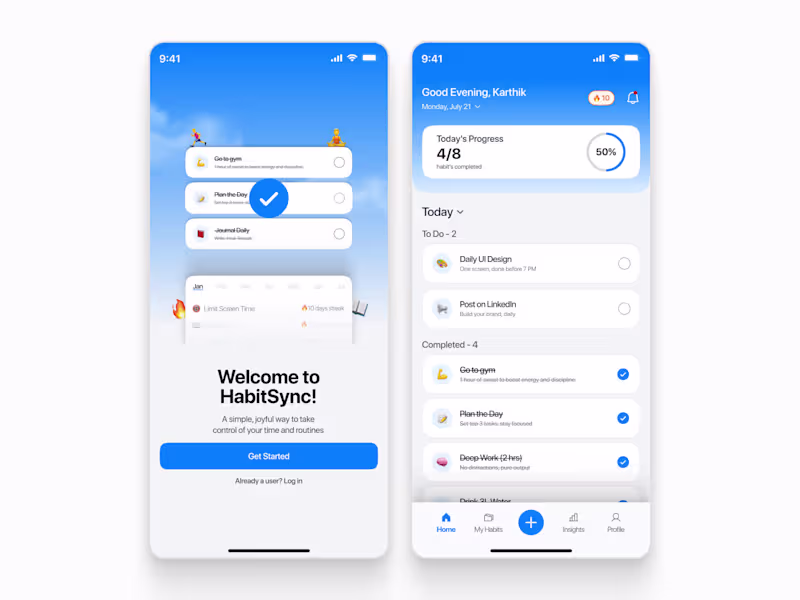 Cover image for Habit Tracker App