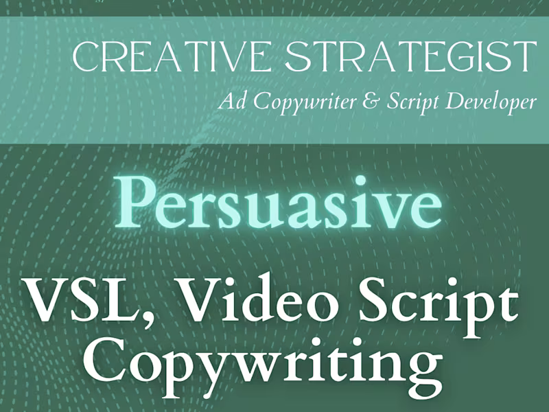 Cover image for Direct-response & VSL Copywriting