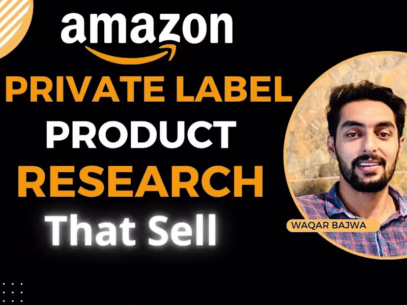 Cover image for Amazon Product Research