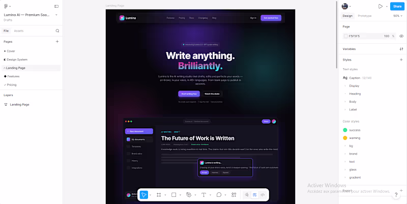Cover image for Lumina AI — Premium SaaS Website Template