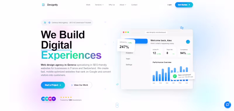 Cover image for Our new landing Page