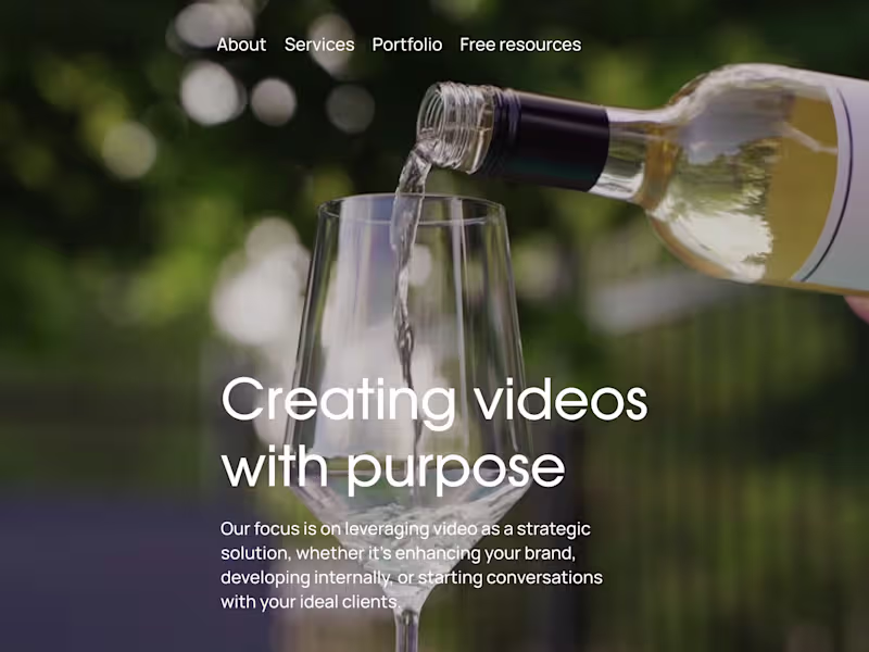 Cover image for Website for a KOI Media Productions