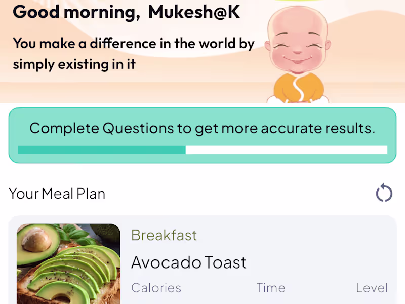 Cover image for AI based Meal and Exercise Planner