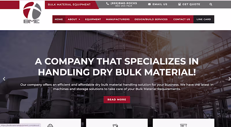 Cover image for Bulk Material Equipment