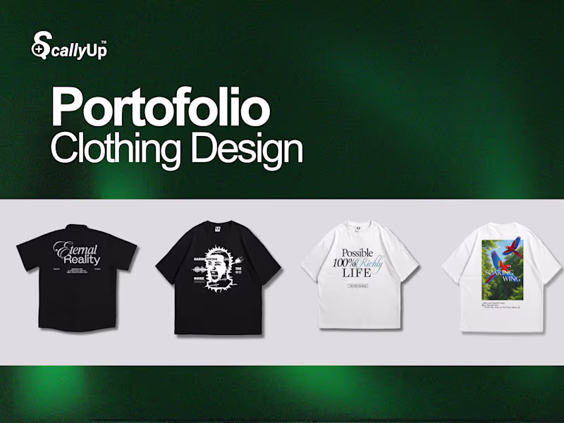 Cover image for Clothing Design Portofolio