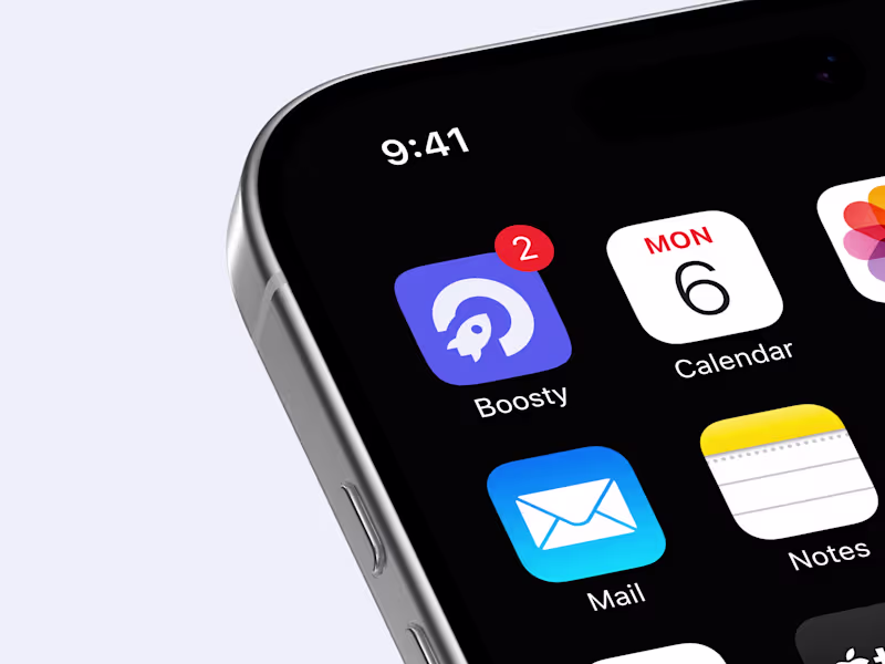 Cover image for Boosty Wallet Visual Identity