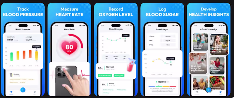Cover image for Mobile Development for Blood Pressure App-BP Tracker