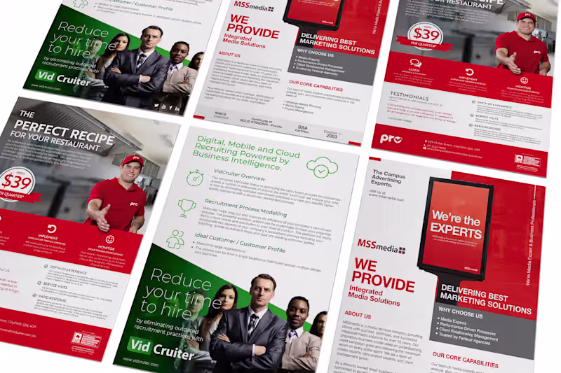 Cover image for Marketing Flyers