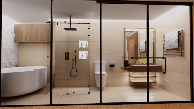 Cover image for Luxury bathroom