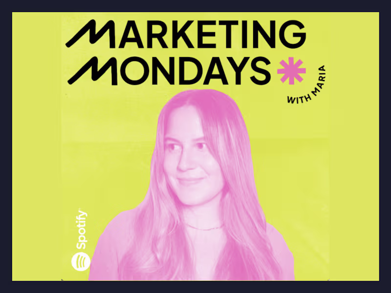 Cover image for Marketing Mondays with Maria Podcast