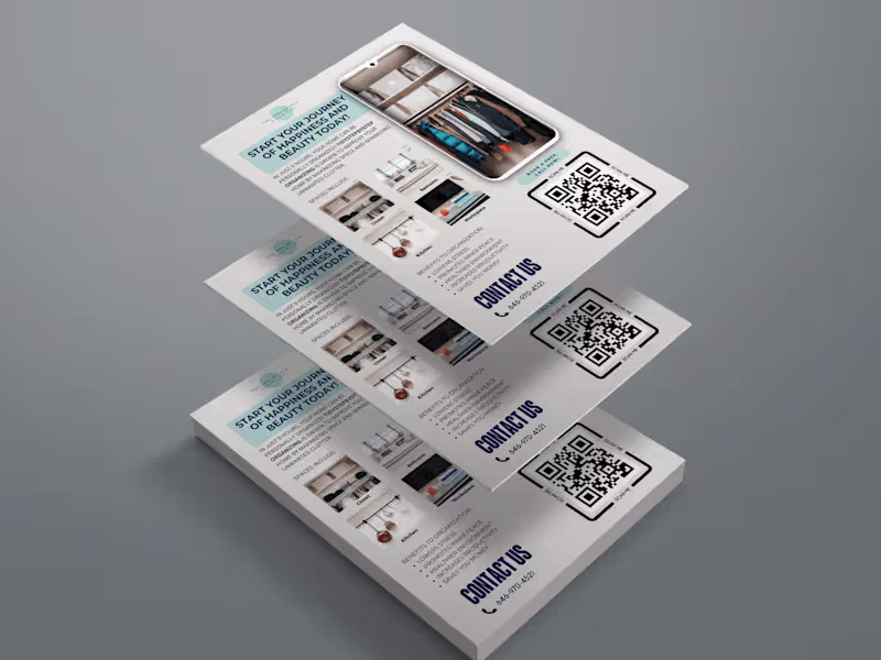 Cover image for TidyStepbyStep Flyer