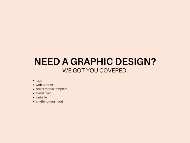 Cover image for Custom Graphic Design