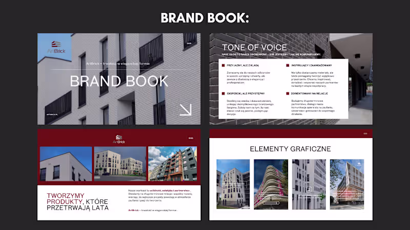 Cover image for I developed the brand book: