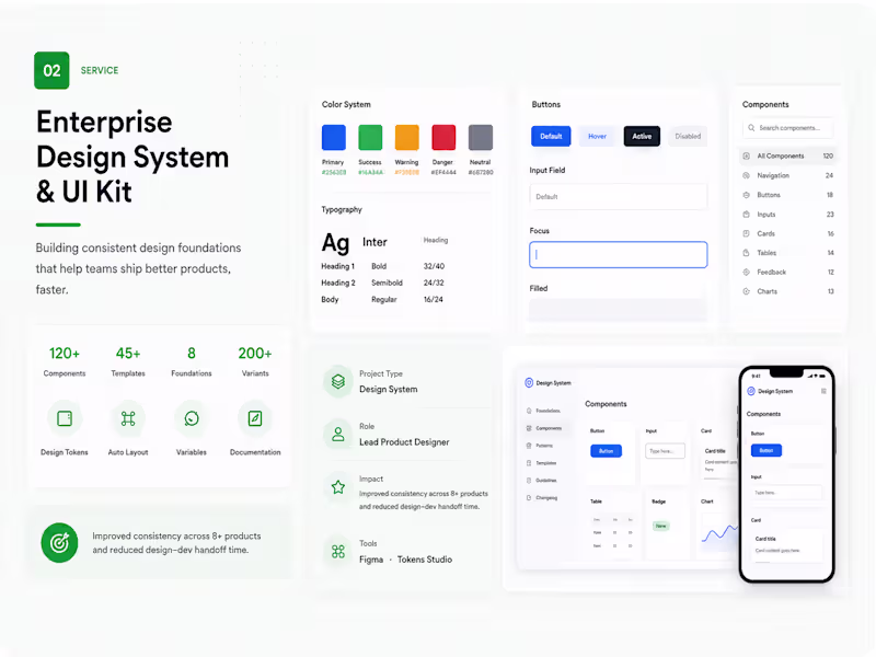Cover image for Build a Scalable Figma Design System & UI Kit