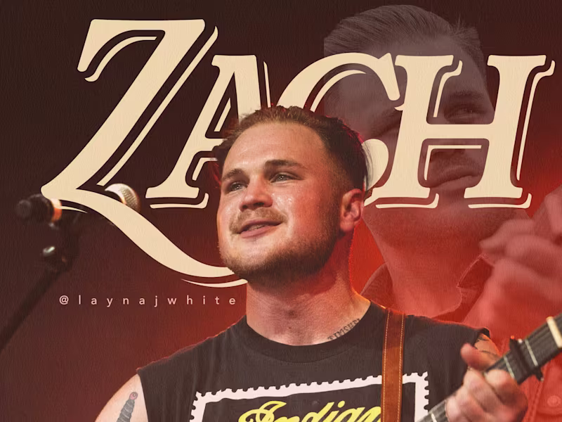 Cover image for Zach Bryan Poster