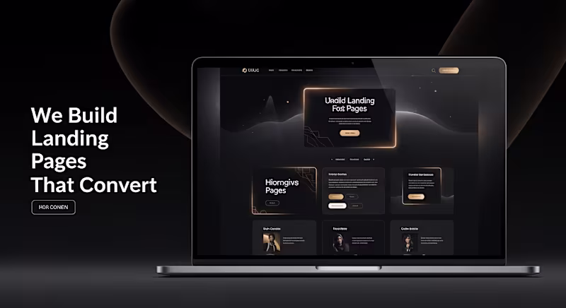 Cover image for High-Converting Landing Page Design for Leads & Sales