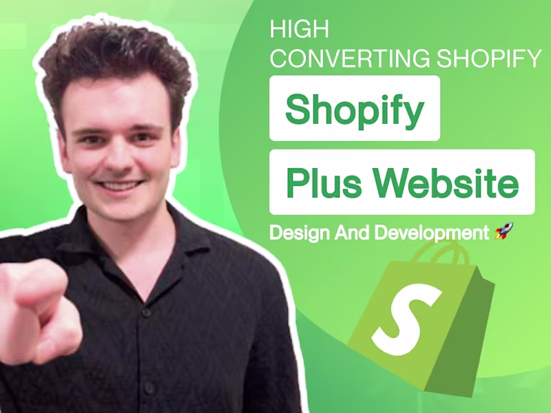 Cover image for Shopify website development