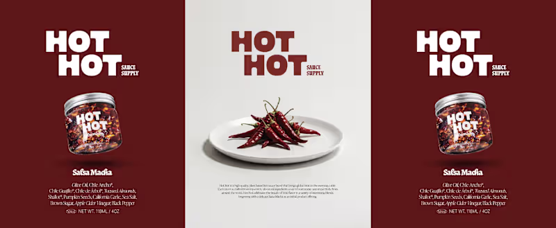 Cover image for Something tasty coming soon! 🌶️ Hot Hot is a premium, plant...