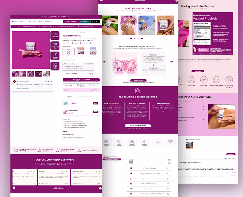 Cover image for Product page for Physician’s choice