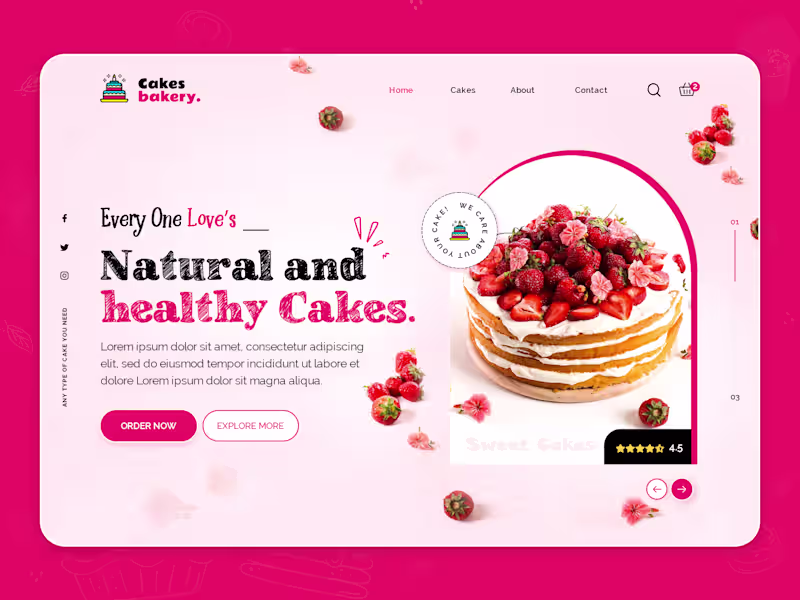 Cover image for Bakery Cake And Shop Banner Design