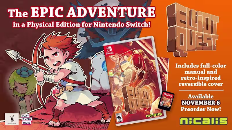 Cover image for Elliot Quest