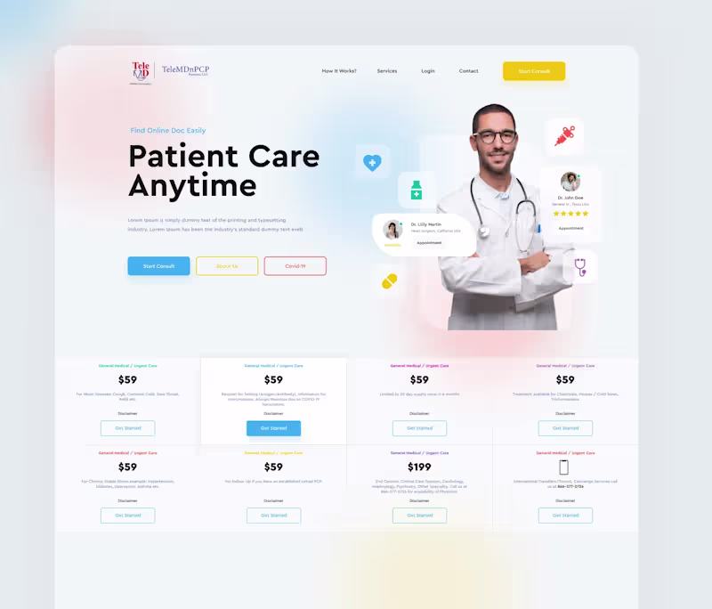 Cover image for Medical website design
I have done