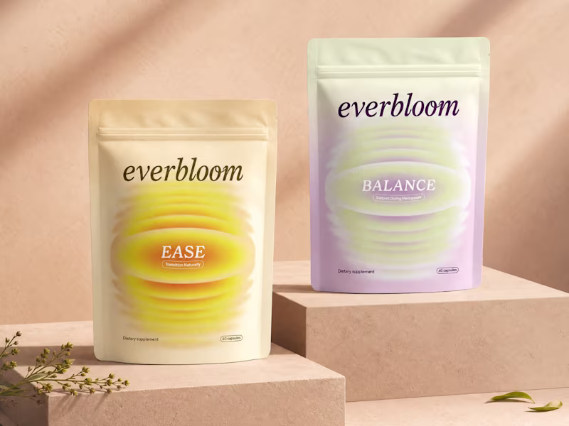 Cover image for Everbloom / Packaging Design / Supplements
