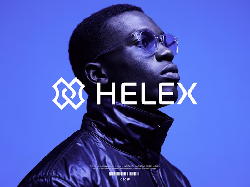 Cover image for Helex Brand Identity Design