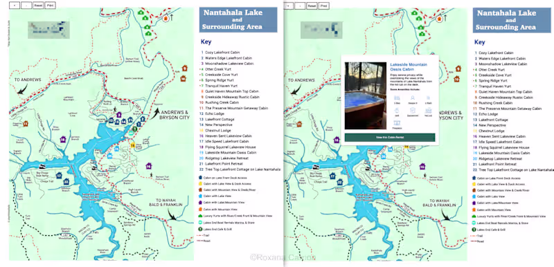 Cover image for Vectored Map of multiple properties,