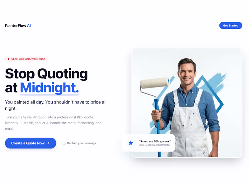 Cover image for AI Quoting Platform with Speech-to-Text & PDF Export