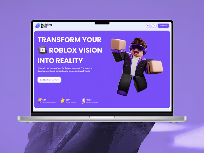 Cover image for Building Blox Design & Framer Development