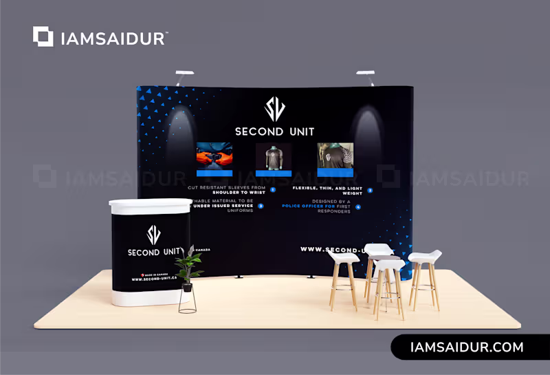 Cover image for 🛡️ High-Impact Tradeshow Design for
